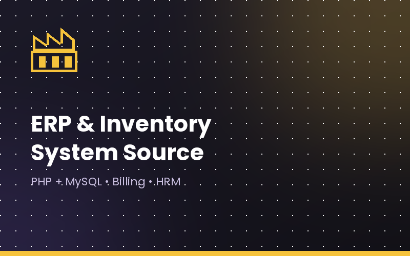 Business ERP / Inventory System